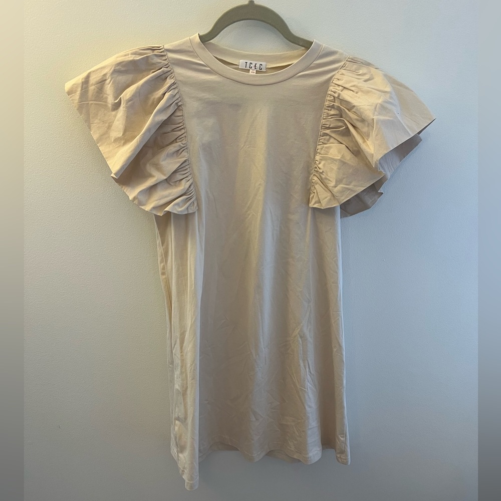 TCEC beige dress